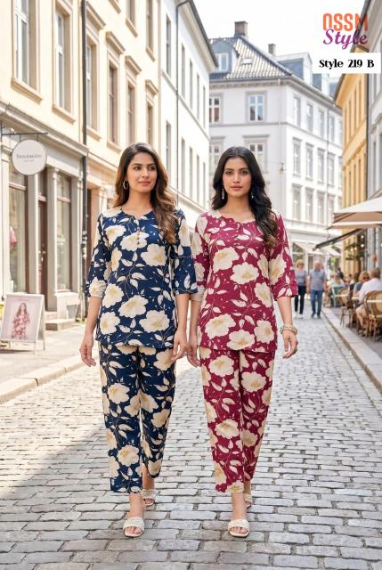 Ossm style 219 B coord set womens clothing in bulk cheap